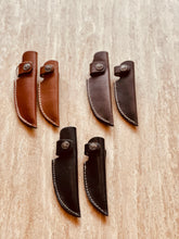 leather knife sheaths brown dark brown black