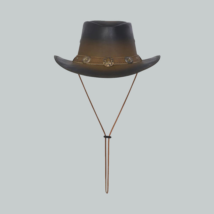 Leather Aussie Style Hat