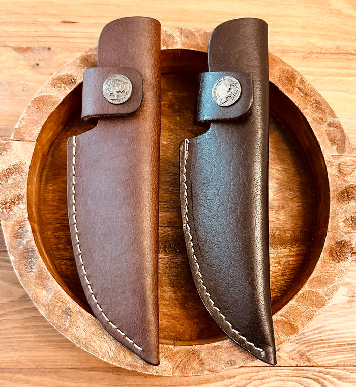 leather pocket knife sheath