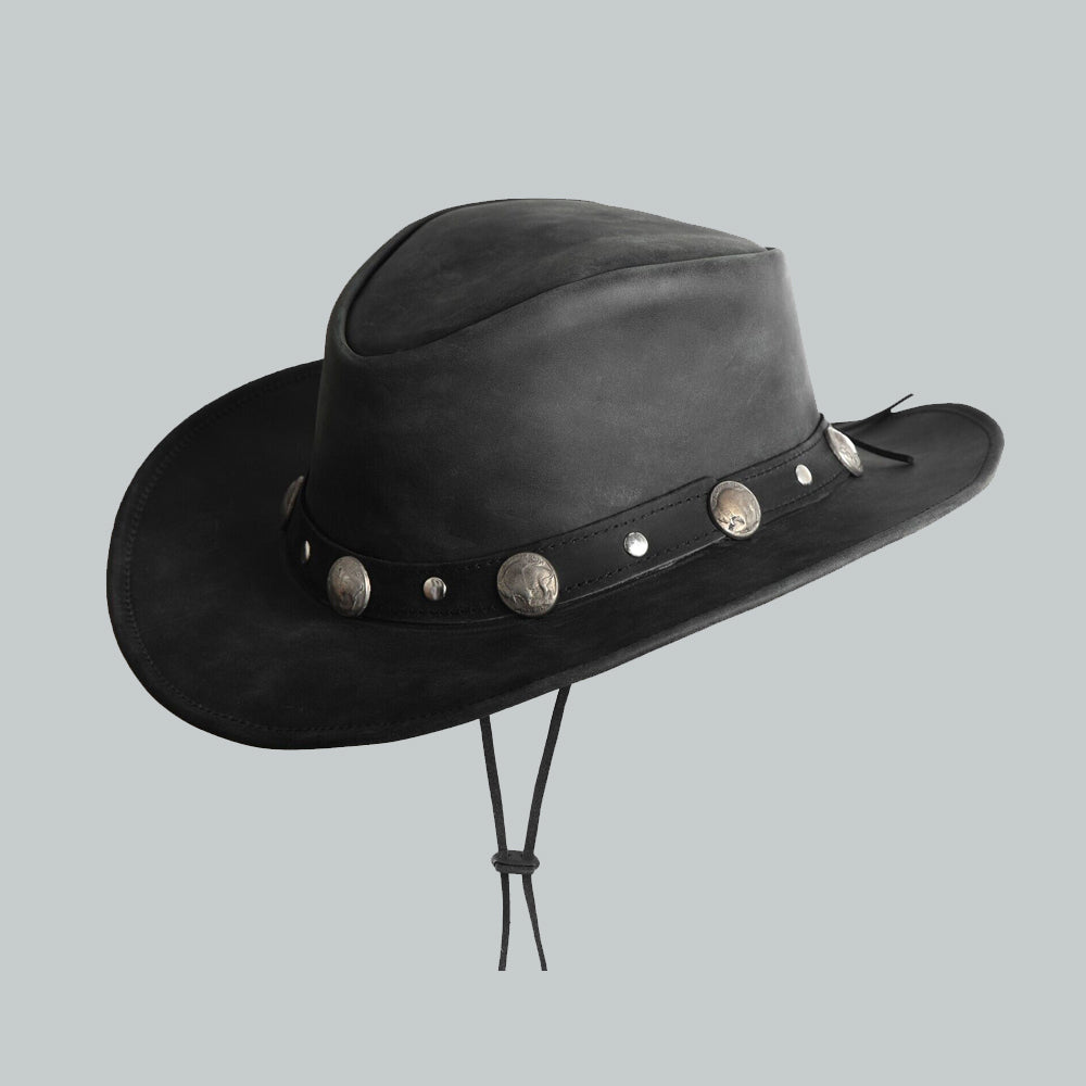 Bullring Real Leather Hat 
