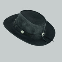 leather cowboy hats